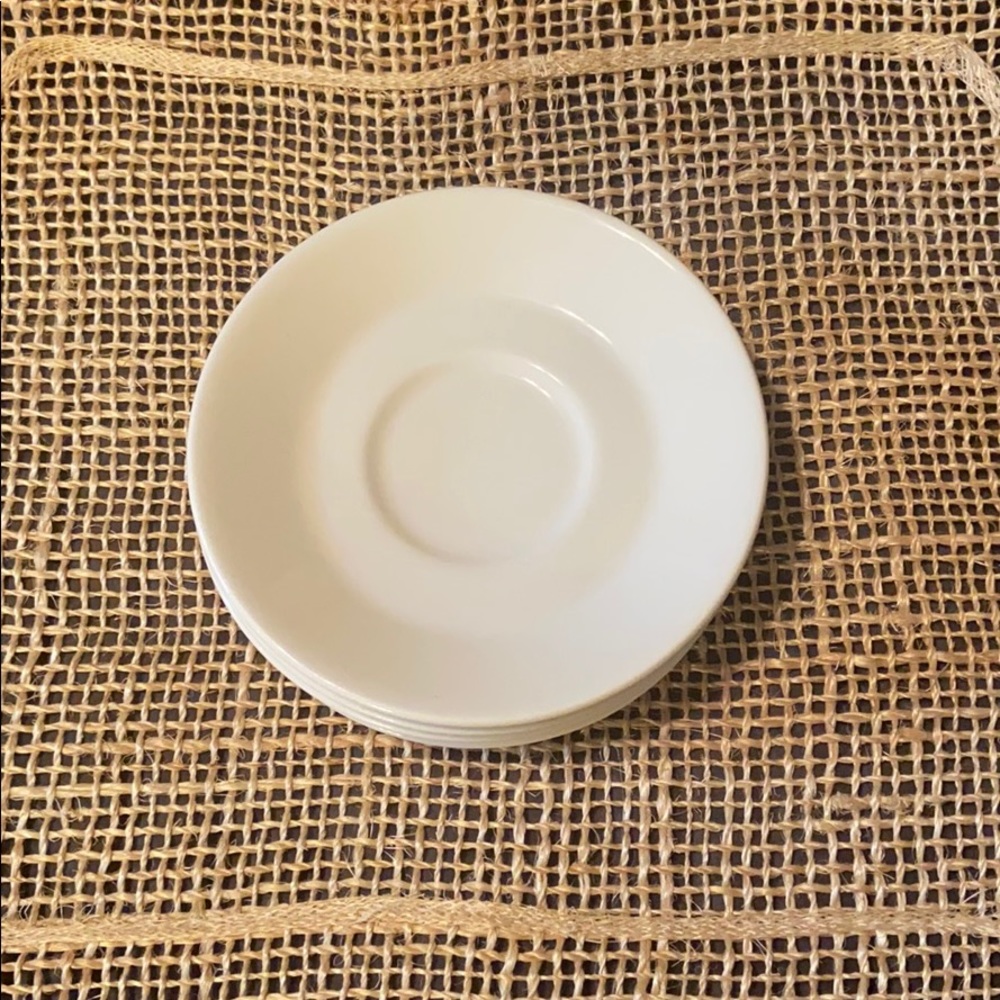 Set of 6 Syracuse China USA saucers